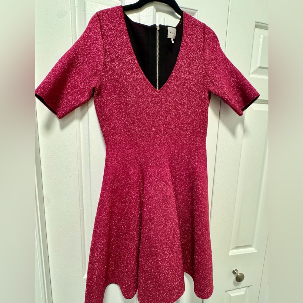 Milly Fuchsia Sparkle Dress